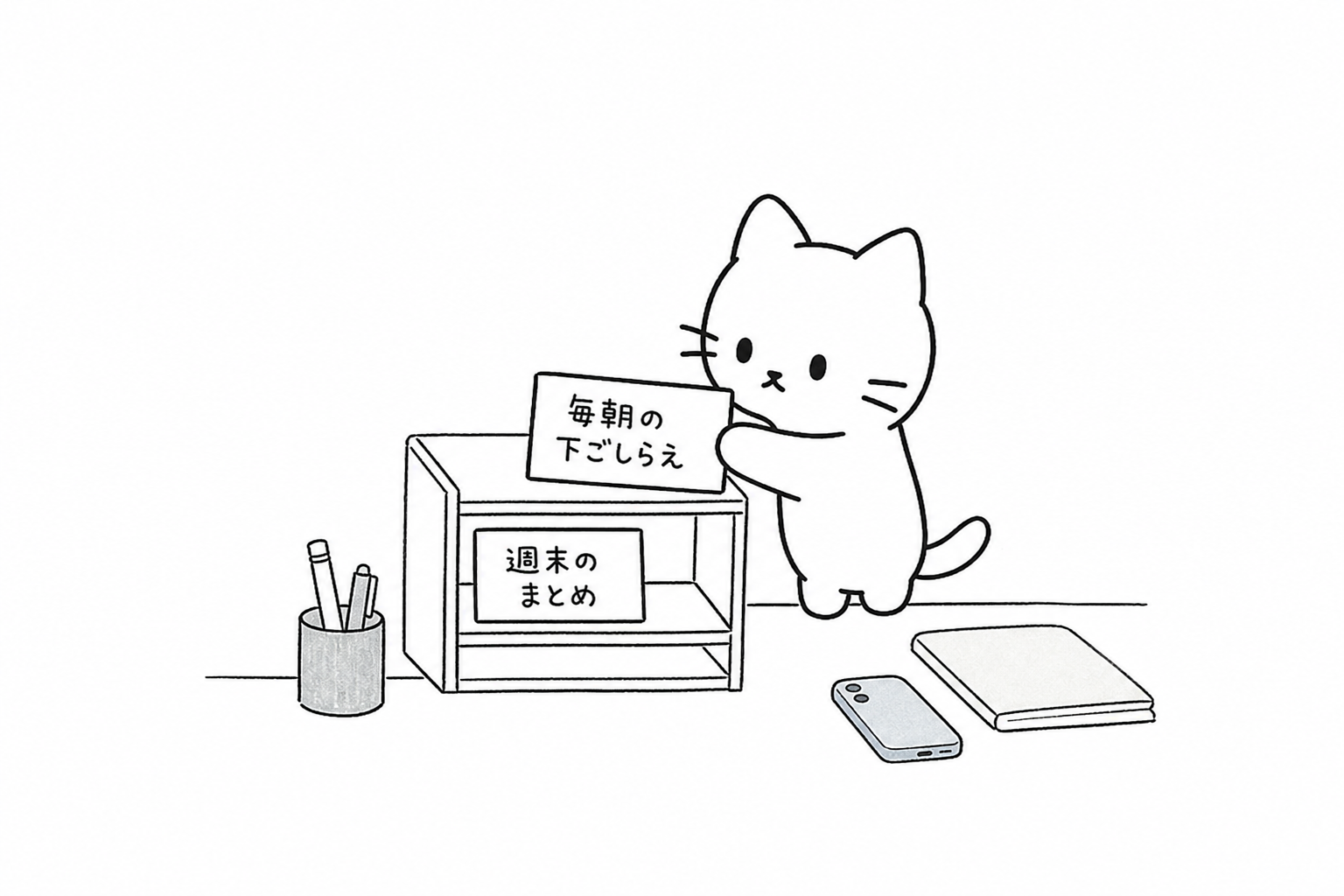仕事を棚に載せて横になる側にまわるごろ