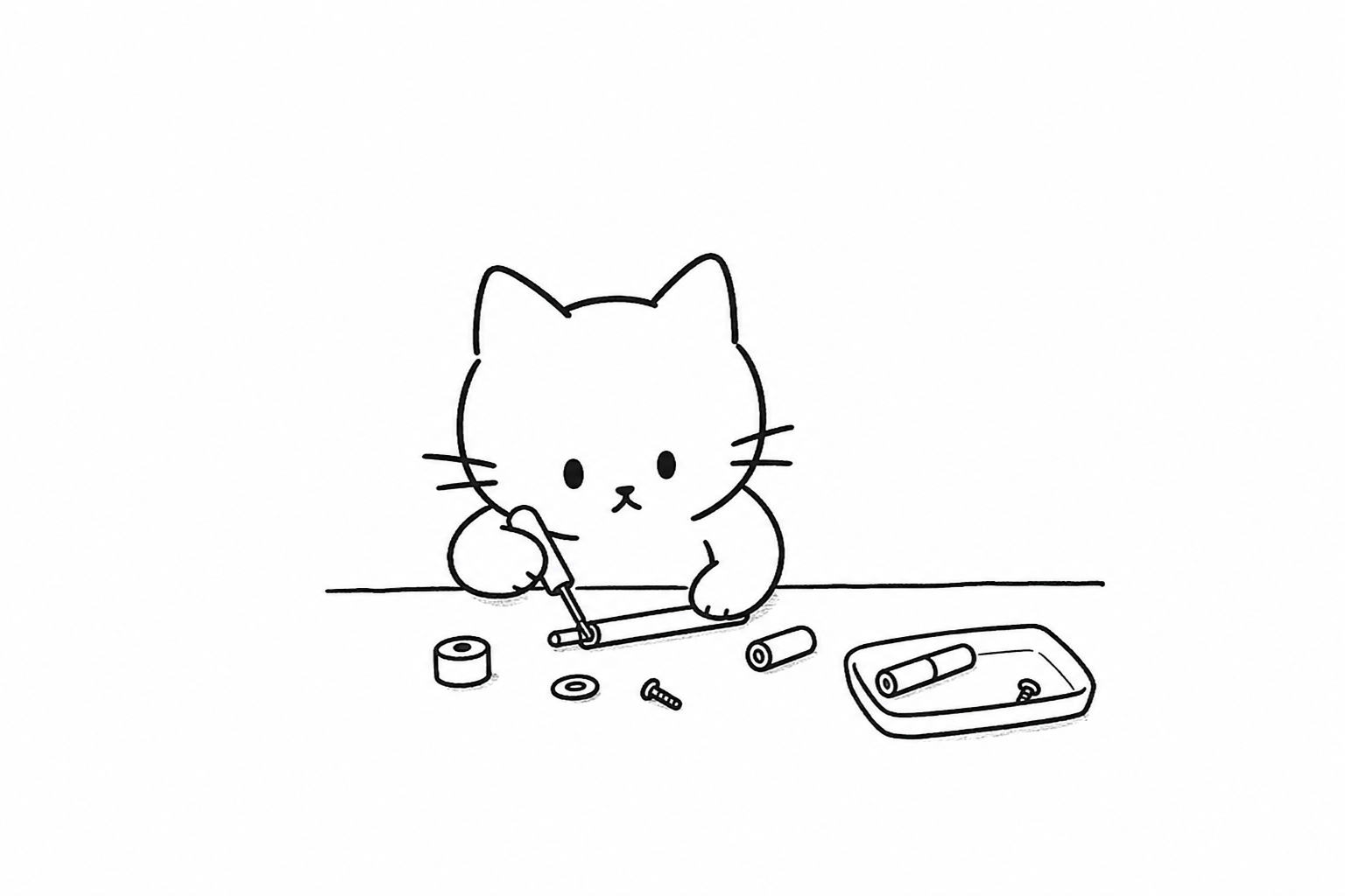 まっさらな机から道具をつくりはじめるごろ