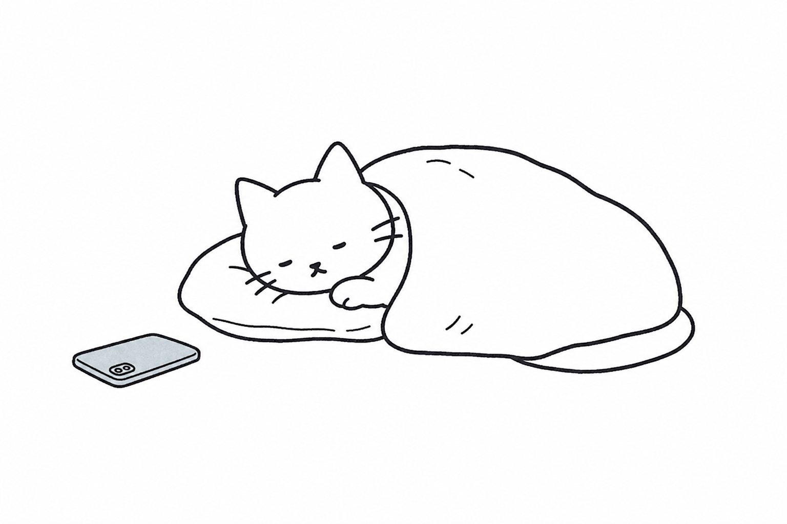 布団で寝返りを打つ、めんどくさそうなごろ