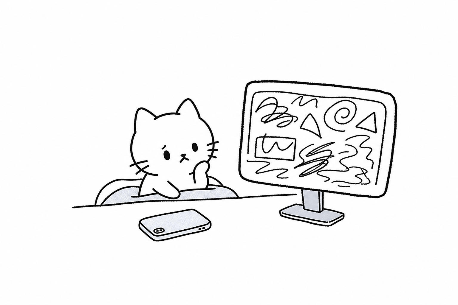 丸投げして失敗し、ちょっと困り顔のごろ